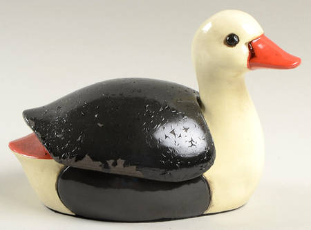 Ceramique Vernissage Duck Box-Small/Cream - No Box