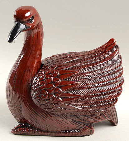 Ceramique Vernissage Swan Box-Cinnabar - No Box