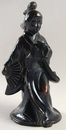 Ceramique Vernissage Dancing Geisha-Black - No Box