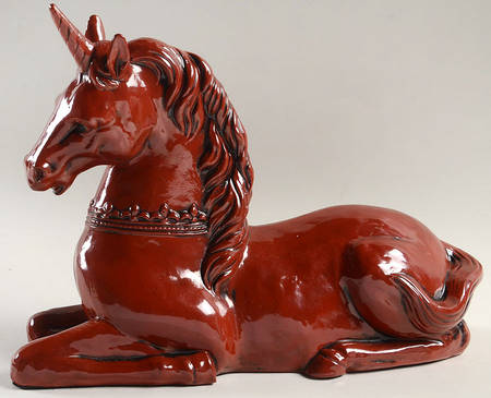 Ceramique Vernissage Unicorn-Cinnabar - No Box