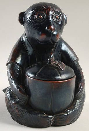 Ceramique Vernissage Monkey/Acorn Box - No Box