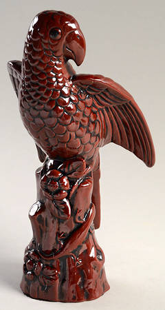 Ceramique Vernissage Parrot-Head Up-Cinnabar - No Box
