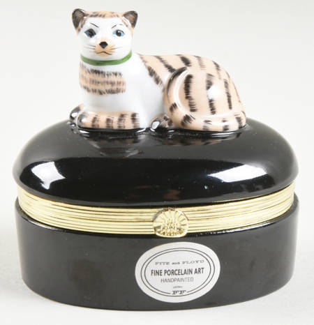Limoges Box Cat - No Box