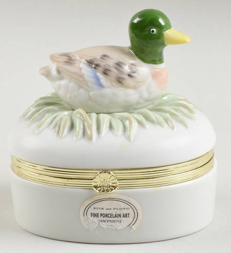 Limoges Box Duck - No Box