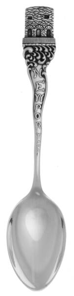 Souvenir Spoons Newport (Tower,Old Stone Mill) - No Box