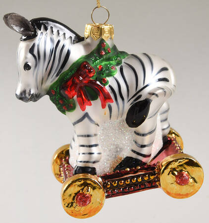 Today's Treasures Tomorrow's Traditions Old Fashion Christmas Zebra - Boxed
