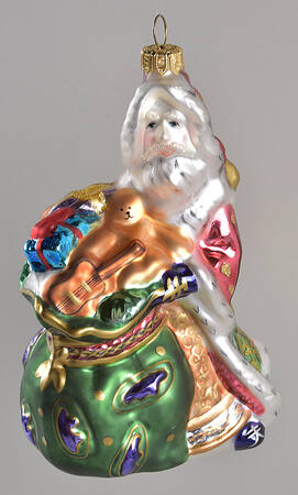 Today's Treasures Tomorrow's Traditions Santa With Toy Bag - No Box