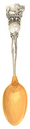Exposition Souvenier Spoon by Frank Whiting