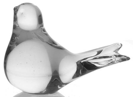 Crystal Figurines Bird - No Box