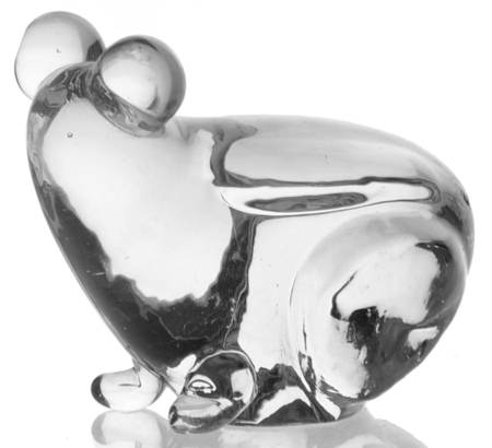 Crystal Figurines Frog - No Box