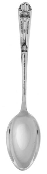 Frank Smith Silver Souvenir Spoons by Frank Smith
