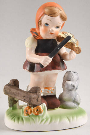 Collector's Choice Series Girl Playing Violin - No Box