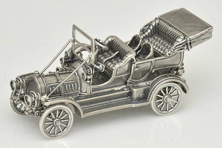Silver Car Miniatures 1907 Thomas Sixty Horse Flyer - Boxed