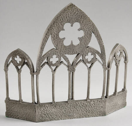 Nativity Pewter Cathedral Arch - Display Stand