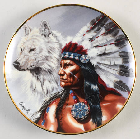 Native American Spirit Spirit Of The White Wolf - No Box