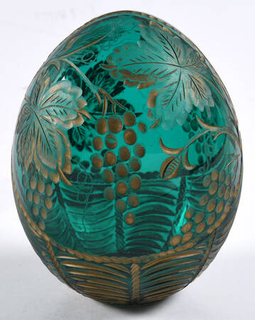 Faberge Style Crystal Egg by Faberge Style