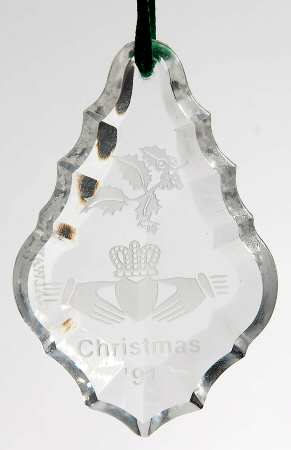 Galway Annual Christmas Ornament by Galway