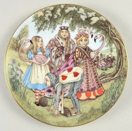 Alice In Wonderland Alice And The Croquet Game - No Box