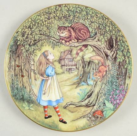 Alice In Wonderland Alice And The Cheshire Cat - No Box
