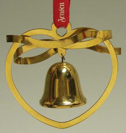 Annual Christmas Mobile Ornament Christmas Bell - With Box