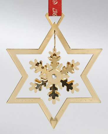 Annual Christmas Mobile Ornament Snowflakes - Boxed