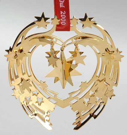 Annual Christmas Mobile Ornament Shooting Star - Boxed
