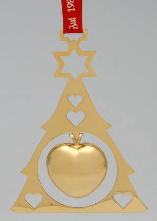 Annual Christmas Mobile Ornament Christmas Of Heart - Boxed
