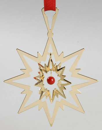 Annual Christmas Mobile Ornament Christmas Star - Boxed