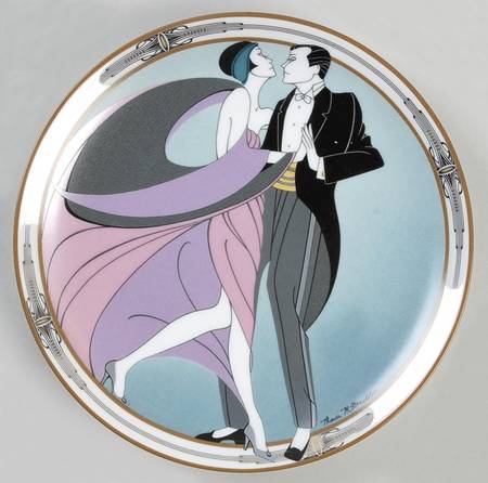 Art Deco: Style in Motion Tango Dancers - Boxed