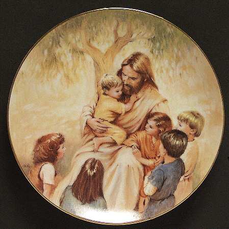 Blessed Are The Children Let The Children Come To Me - With Box