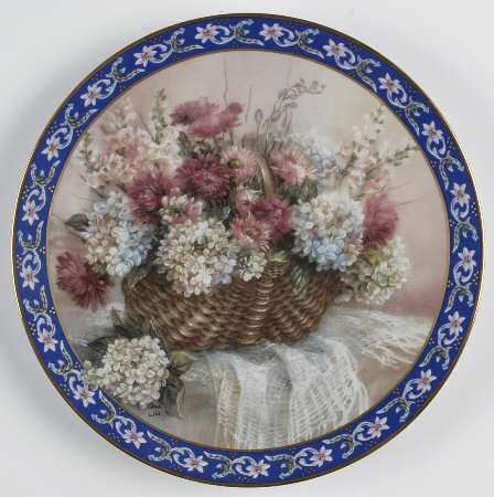 Basket Bouquets Hydrangeas - No Box