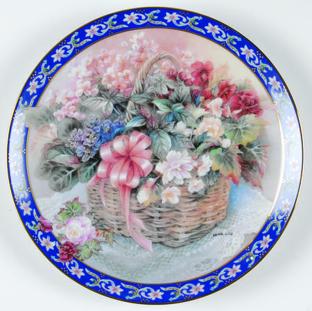 Basket Bouquets Begonias - No Box