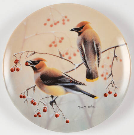 Glorious Songbirds Cedar Waxwing/Winter Berries - Boxed