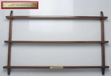 Gone with The Wind-Golden Anniversary Wooden Display Rack - Display Rack Wood