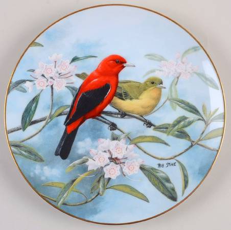 Treasury of Songbirds Scarlet Sunrise - No Box