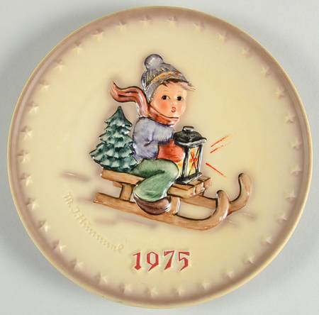 Hummel Annual Plate-Goebel Ride Into Christmas - Boxed