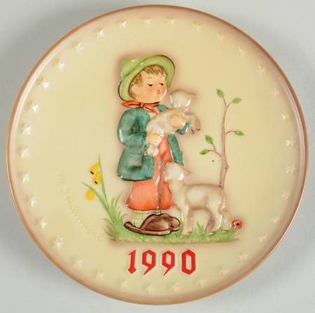 Hummel Annual Plate-Goebel Shepherd Boy - Boxed