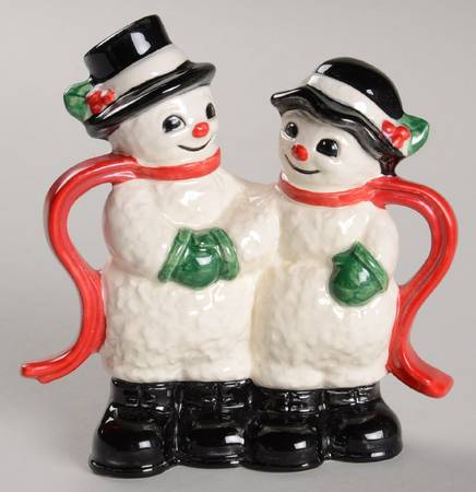 Wintertime Snowman Couple - No Box