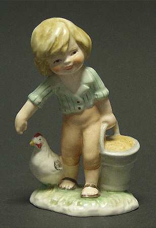 Kinderland 2 Boy With Chicken - No Box