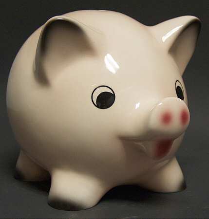 Goebel Banks Penny Pinching Piggy-Large - Boxed