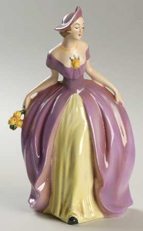 Ladies (FF Mark) Lady In Purple Dress - No Box