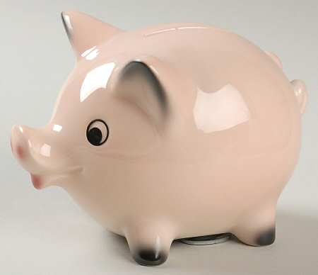 Goebel Banks Penny Pinching Piggy-Small - No Box