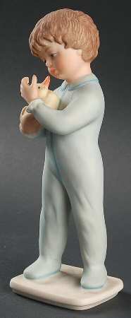 Frobek Figurines Boy With Duck - No Box