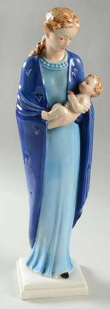 Madonnas (HM Mark) Unger Madonna & Child-Colored - Boxed