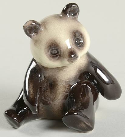 Animals-Figurines Panda Bear Sitting - No Box