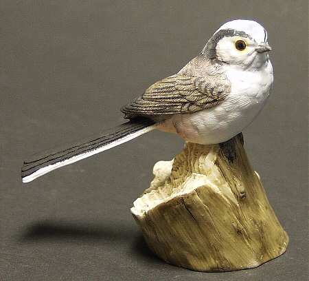 Bird Figurines Long Tailed Tit - Boxed