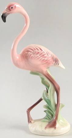 Bird Figurines Flamingo - No Box