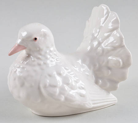 Bird Figurines Dove-Head Straight - Boxed