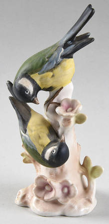 Bird Figurines Great Titmouse-Group-Matte - No Box