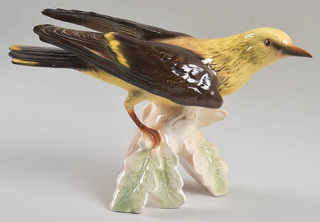 Bird Figurines Golden Oriole- Glossy - Boxed